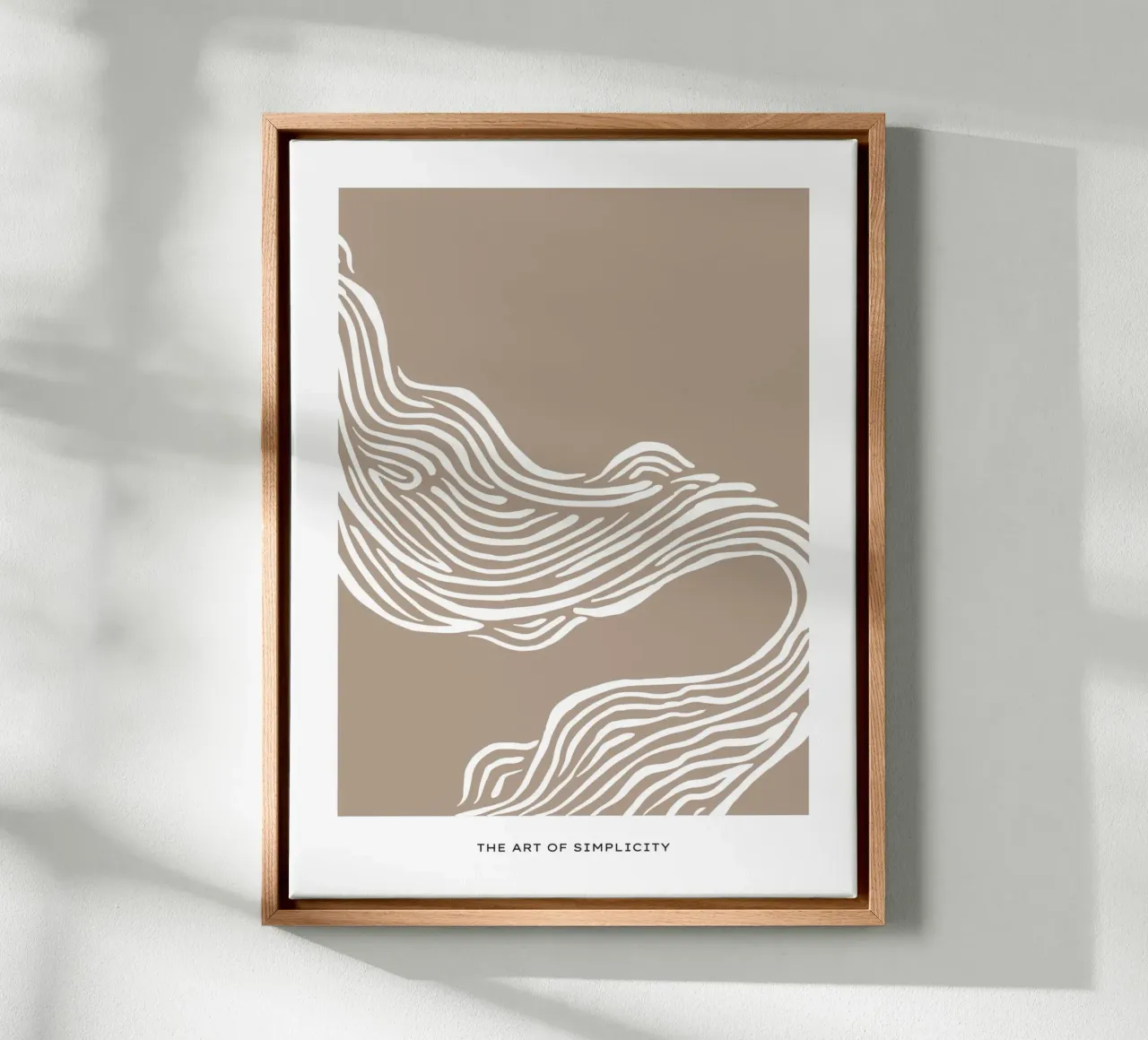 The Art Of Simplicity No 01 tela da treechild