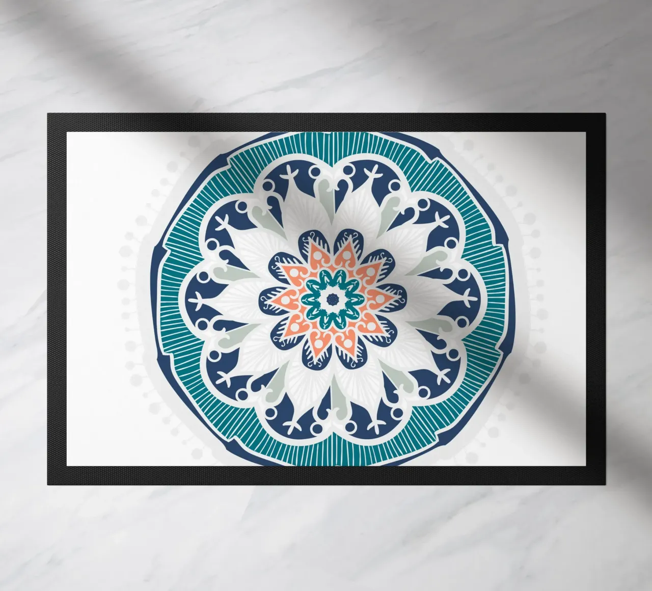Mandala colorato zerbino da Spiritual Touch