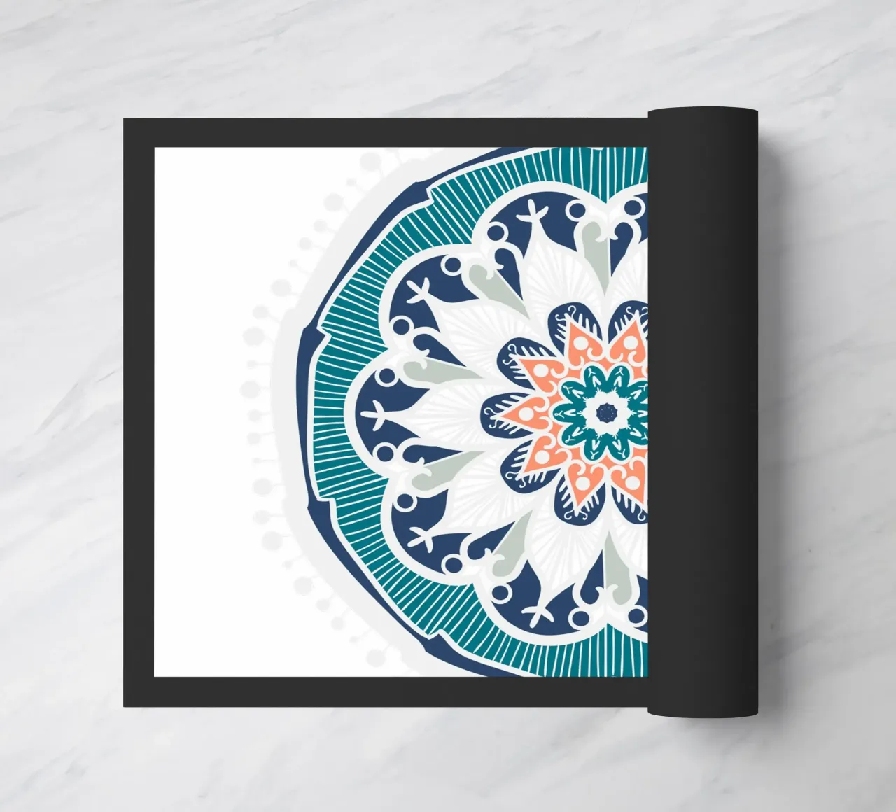 Mandala colorato zerbino da Spiritual Touch