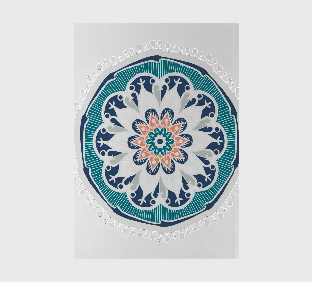 Buntes Mandala Notizbuch von Spiritual Touch