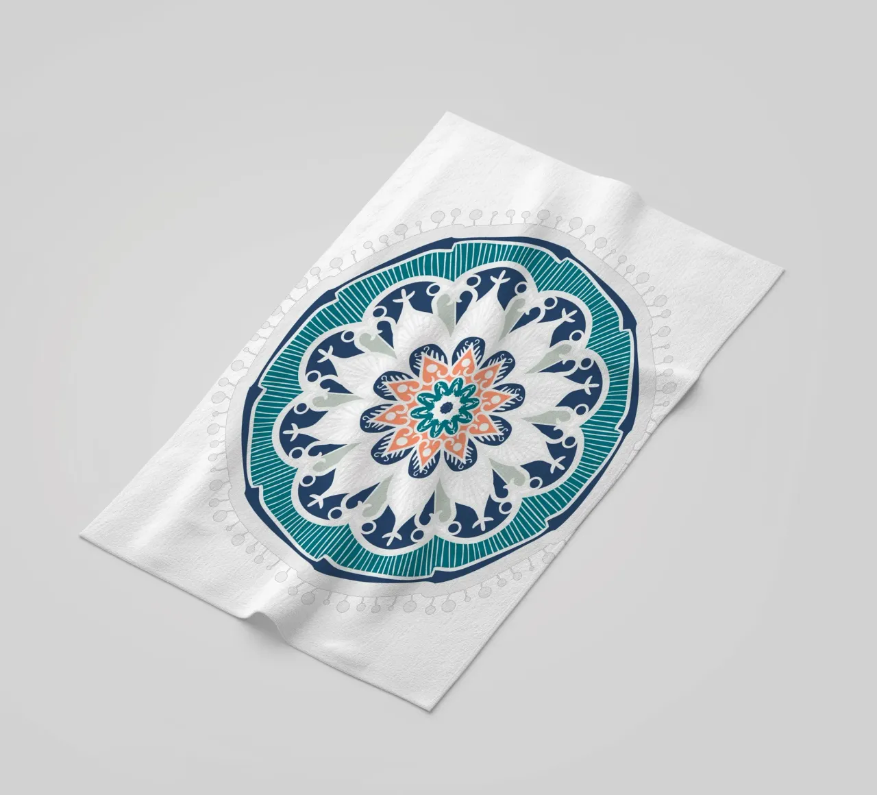 Mandala colorato telo mare da Spiritual Touch