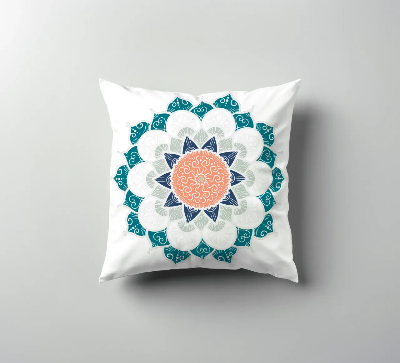 Mandala colorato cuscino da Spiritual Touch