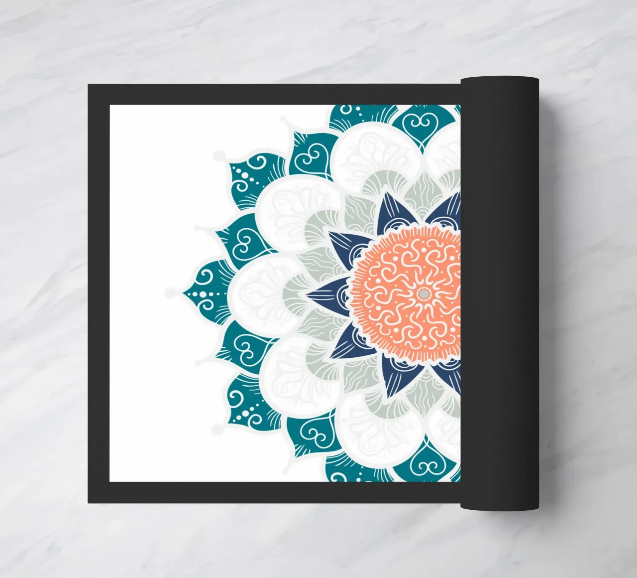 Mandala colorato zerbino da Spiritual Touch