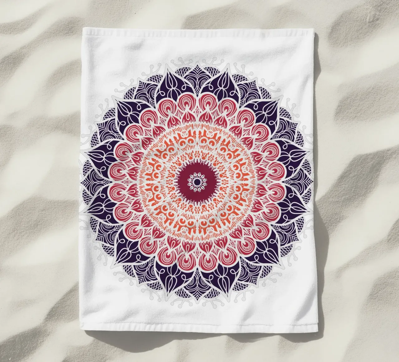 Mandala colorato telo mare da Spiritual Touch