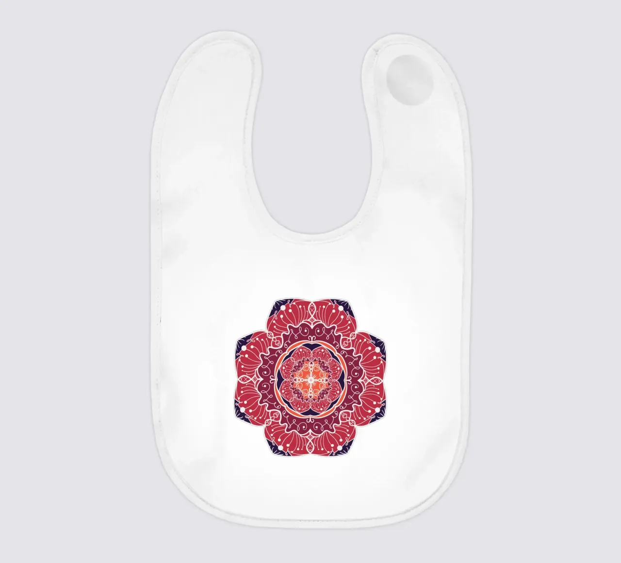 Mandala colorato bavaglino da Spiritual Touch