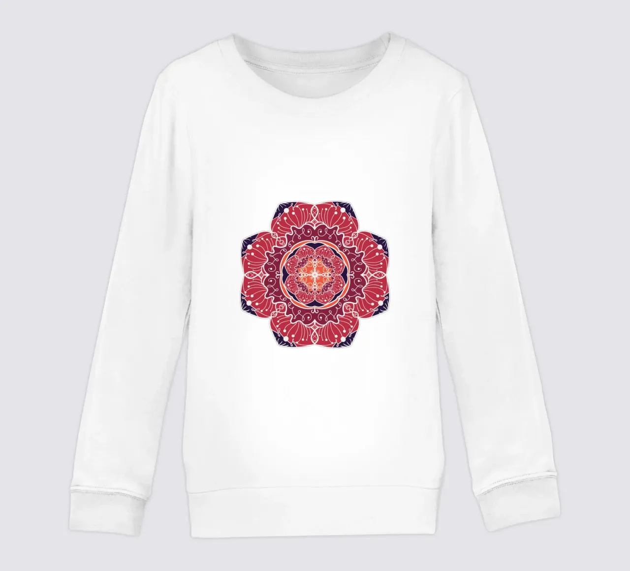 Mandala colorato felpa bambino da Spiritual Touch