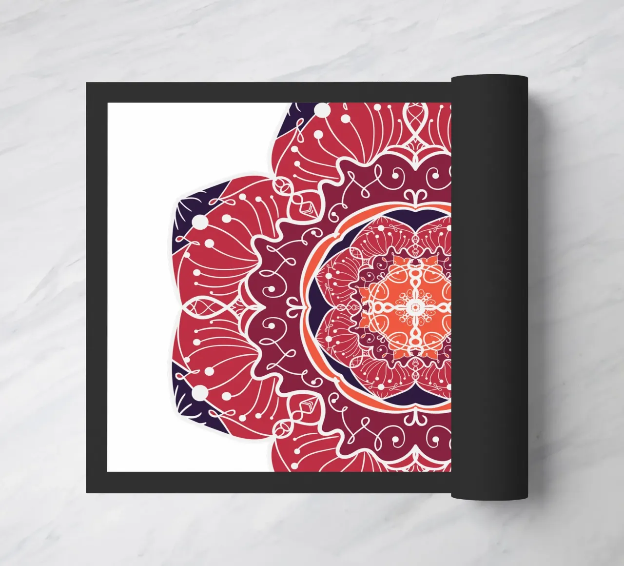 Mandala colorato zerbino da Spiritual Touch