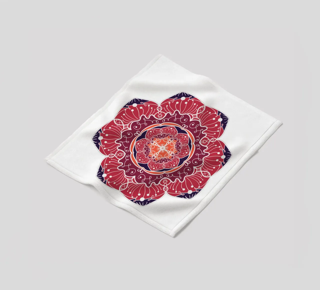 Mandala colorato coperta in pile da Spiritual Touch