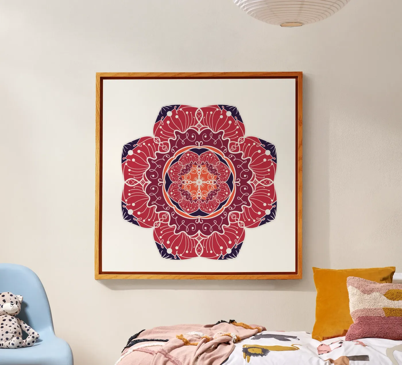 Mandala coloré plexiglas de Spiritual Touch