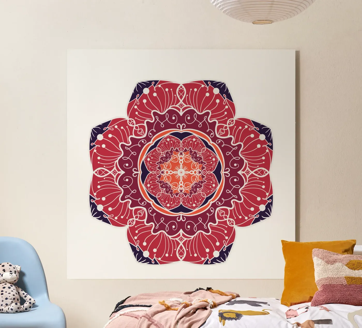 Mandala coloré plexiglas de Spiritual Touch