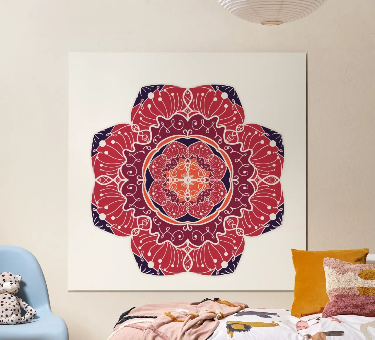 Mandala colorato poster da Spiritual Touch