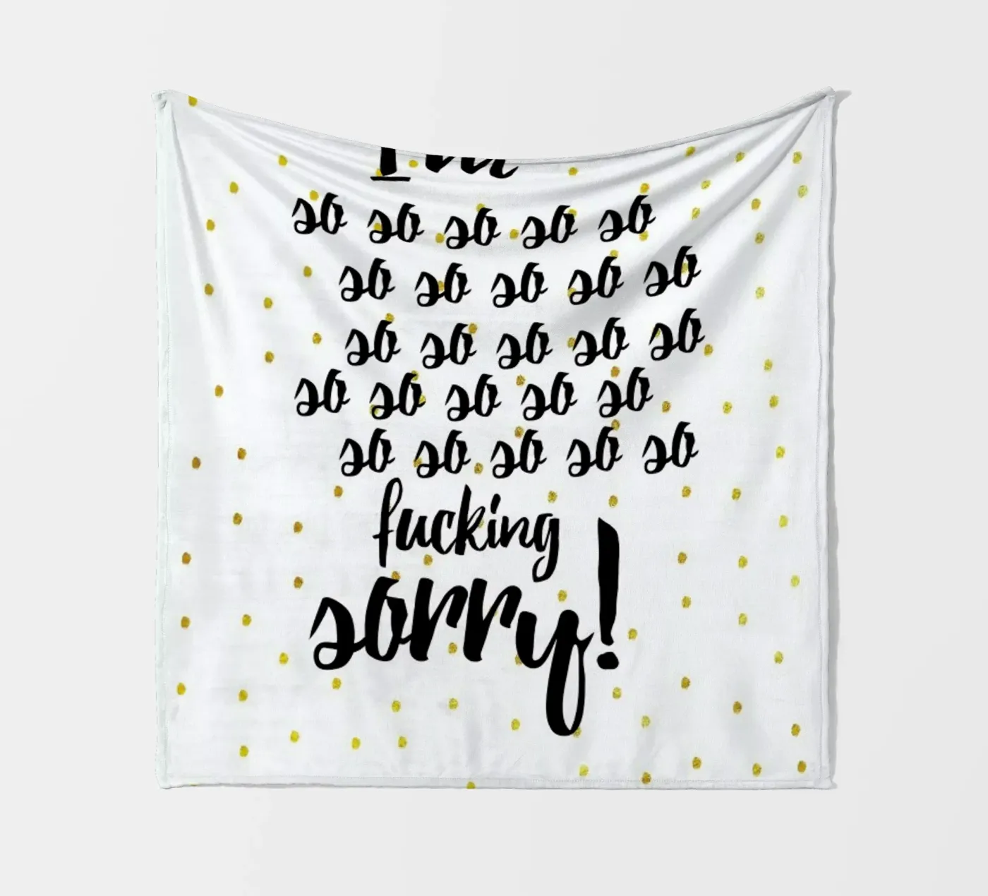 Sorry Fleecedecke von Froilein Juno