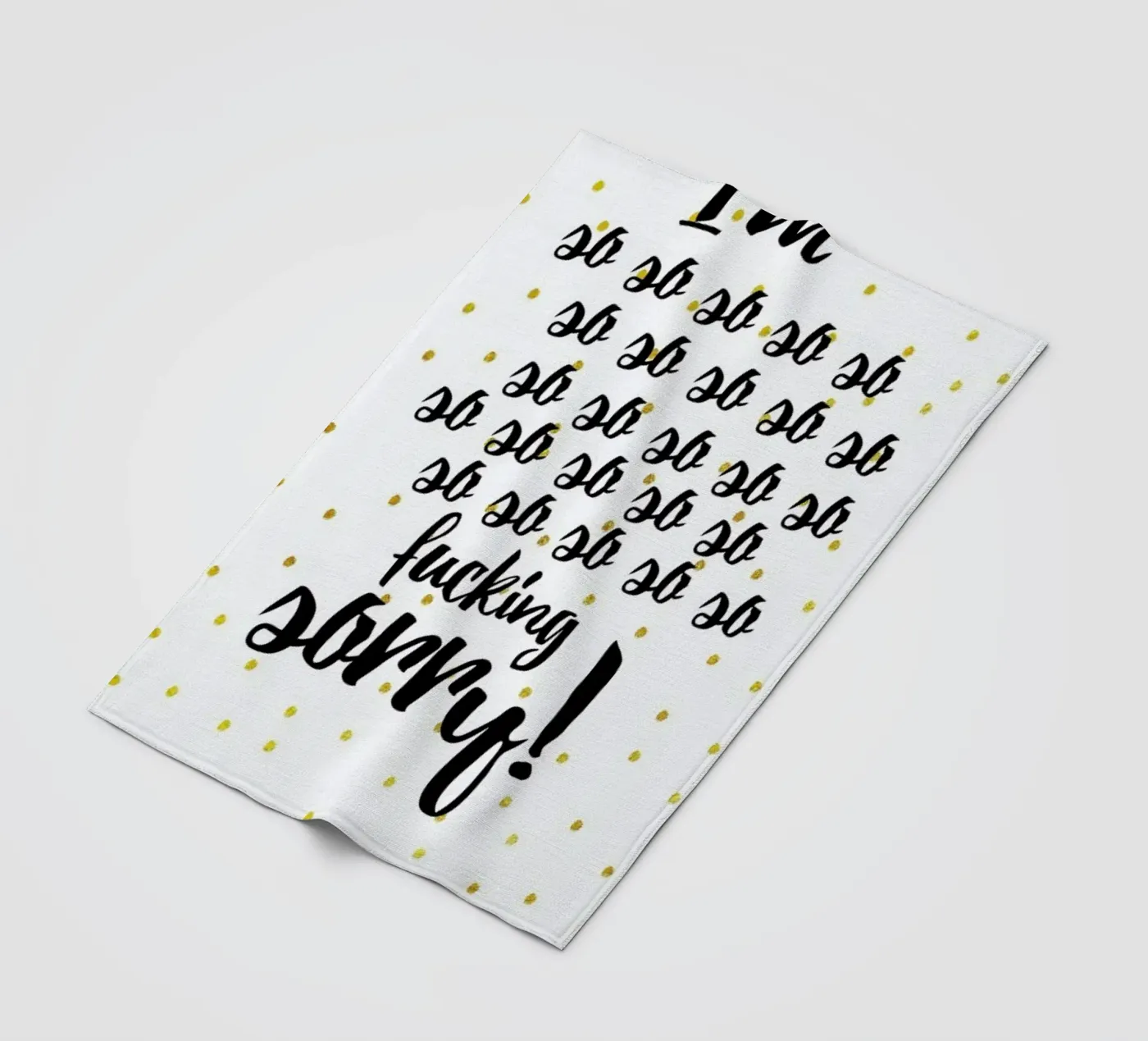 Sorry Fleecedecke von Froilein Juno