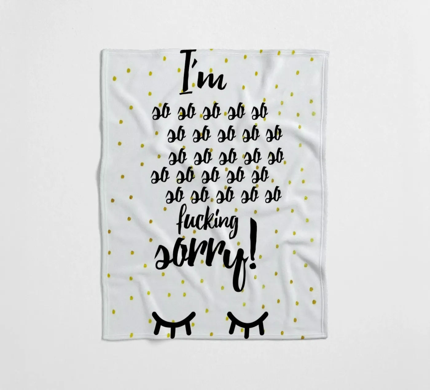 Sorry Fleecedecke von Froilein Juno