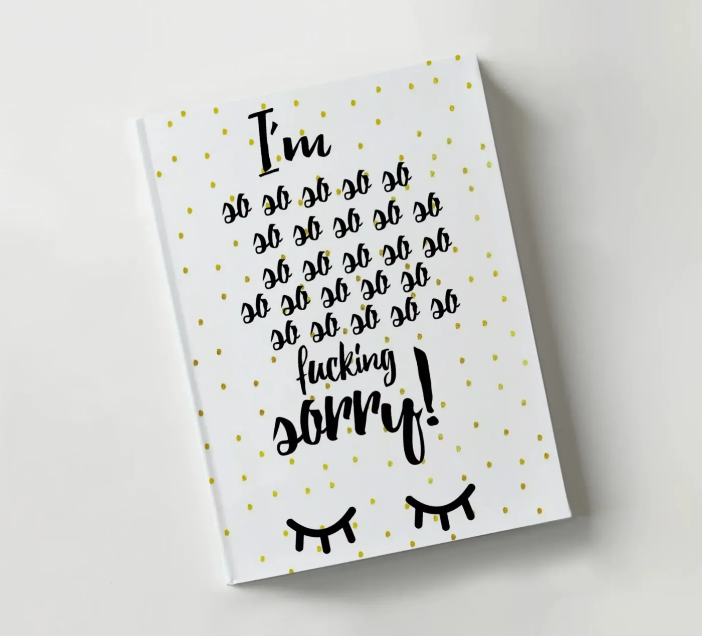 Sorry notebook by Froilein Juno