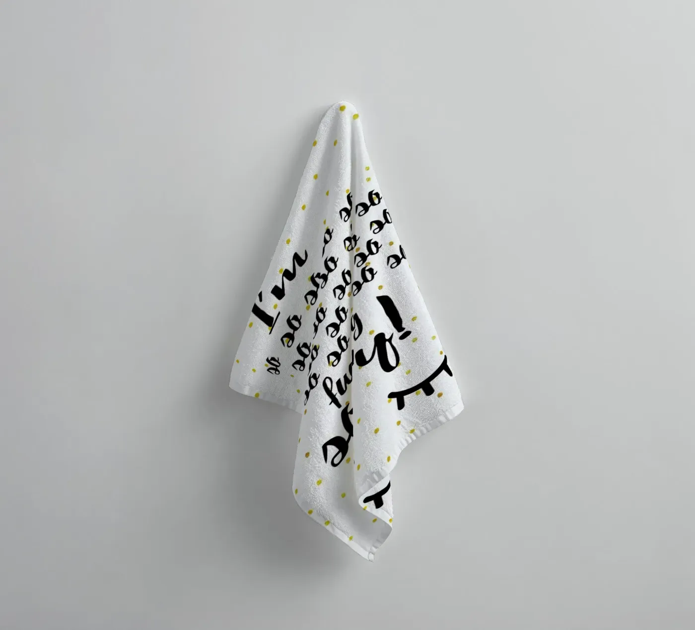 Sorry towel by Froilein Juno