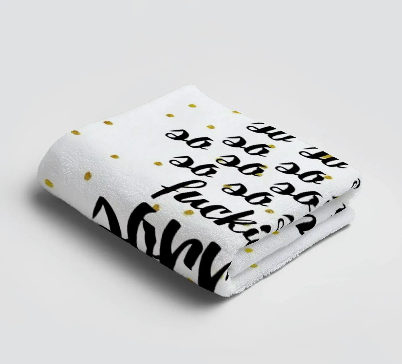 Sorry towel by Froilein Juno