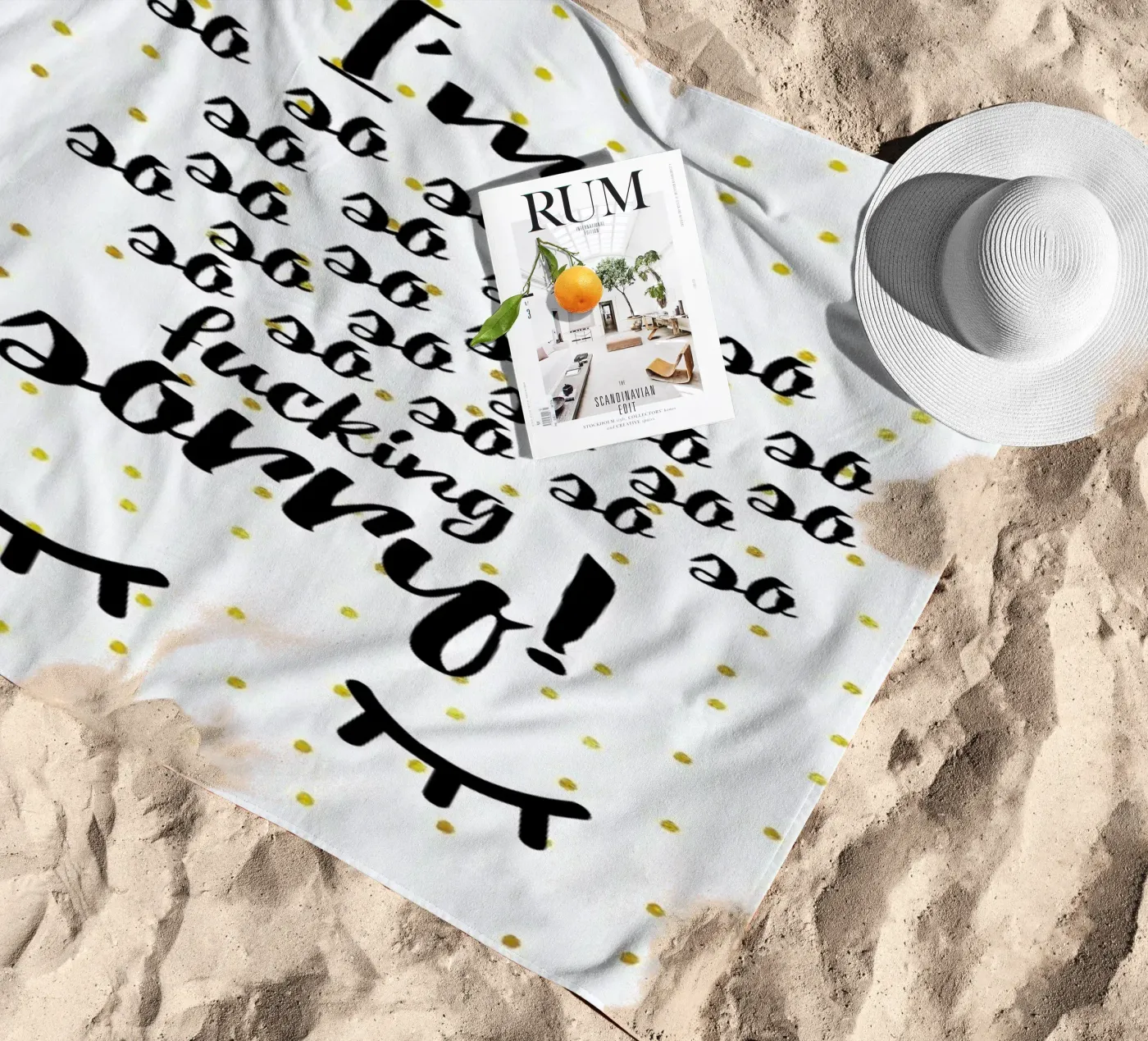Sorry serviette de plage de Froilein Juno