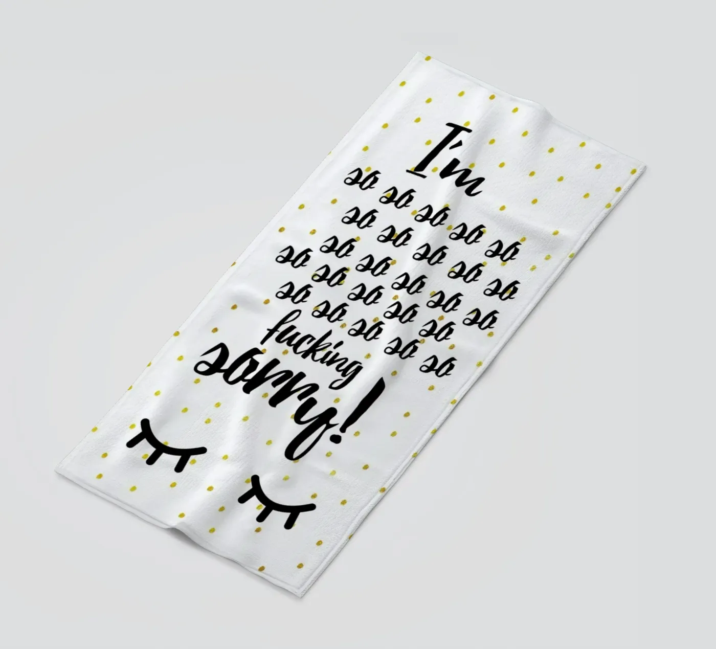 Sorry serviette de plage de Froilein Juno