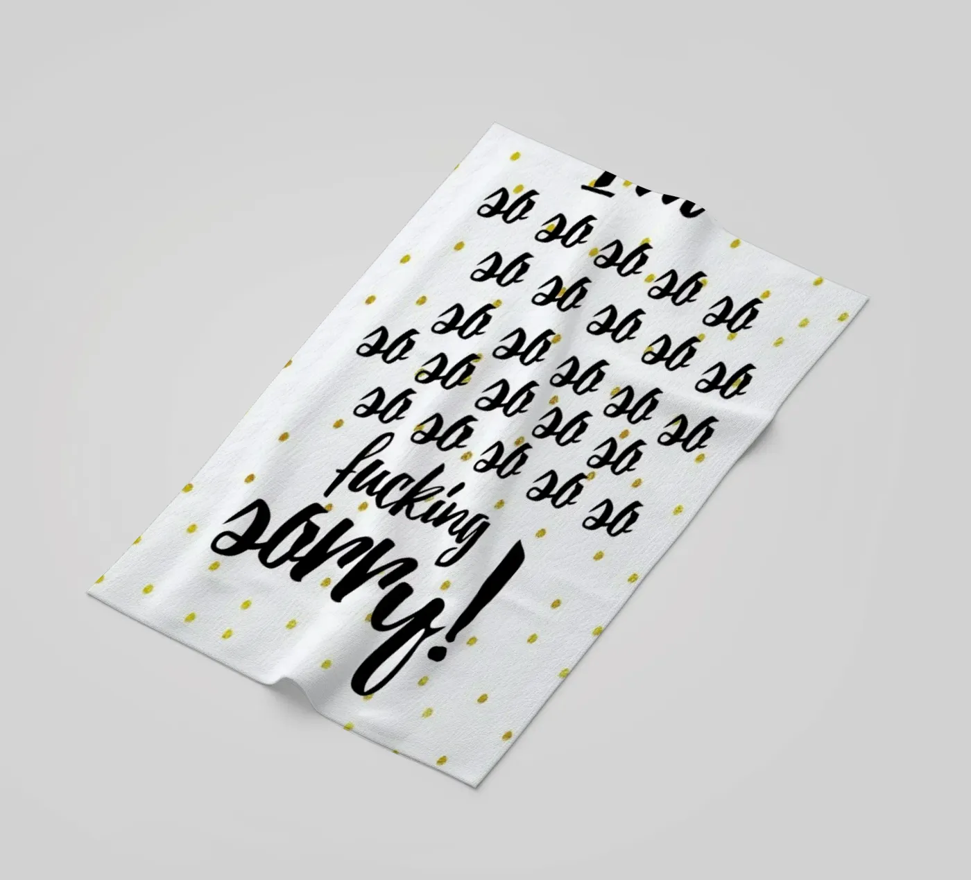 Sorry serviette de plage de Froilein Juno
