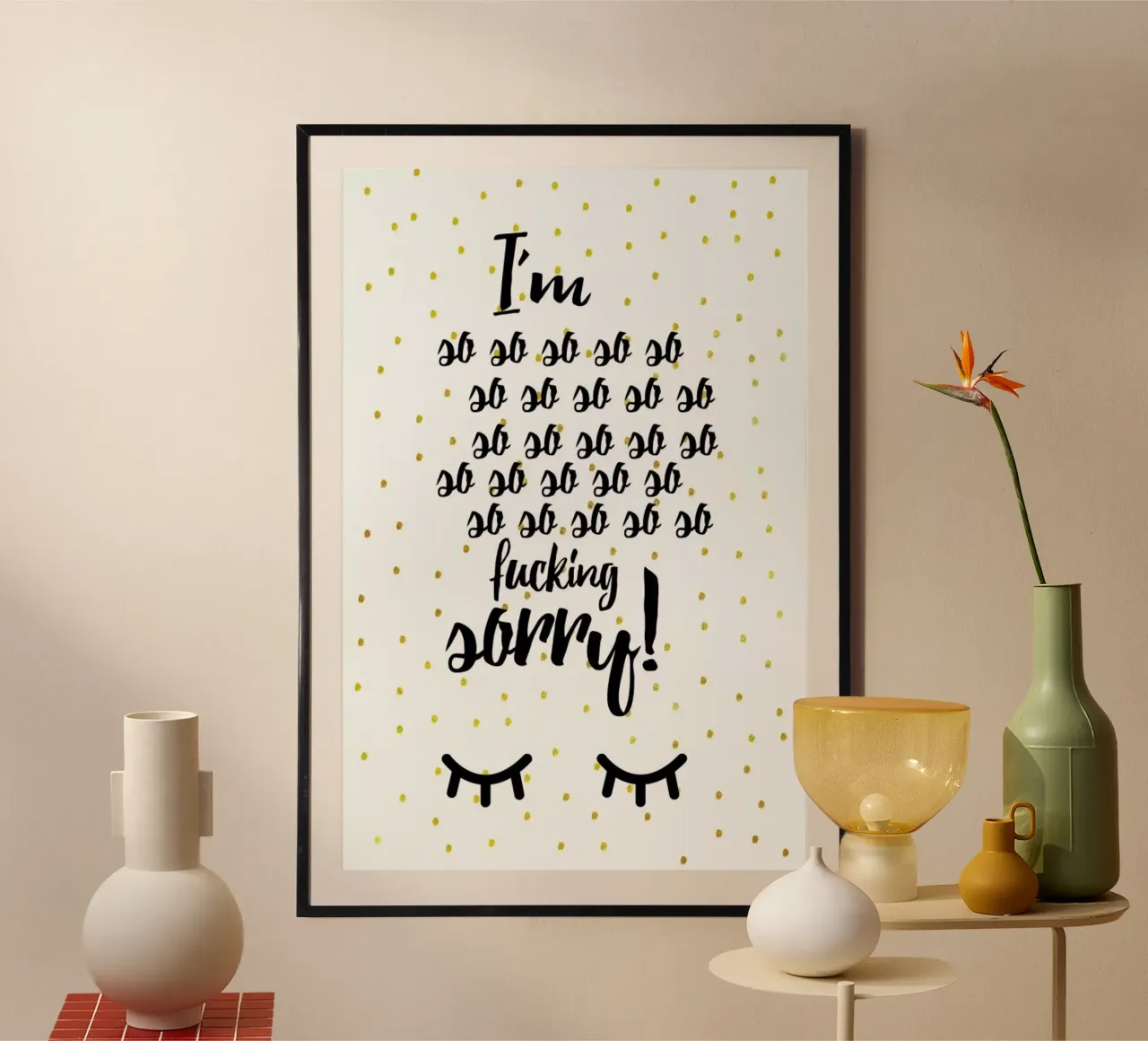 Sorry poster van Froilein Juno