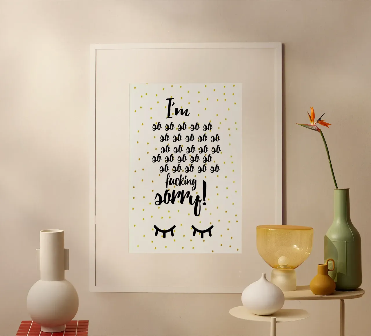 Sorry poster van Froilein Juno