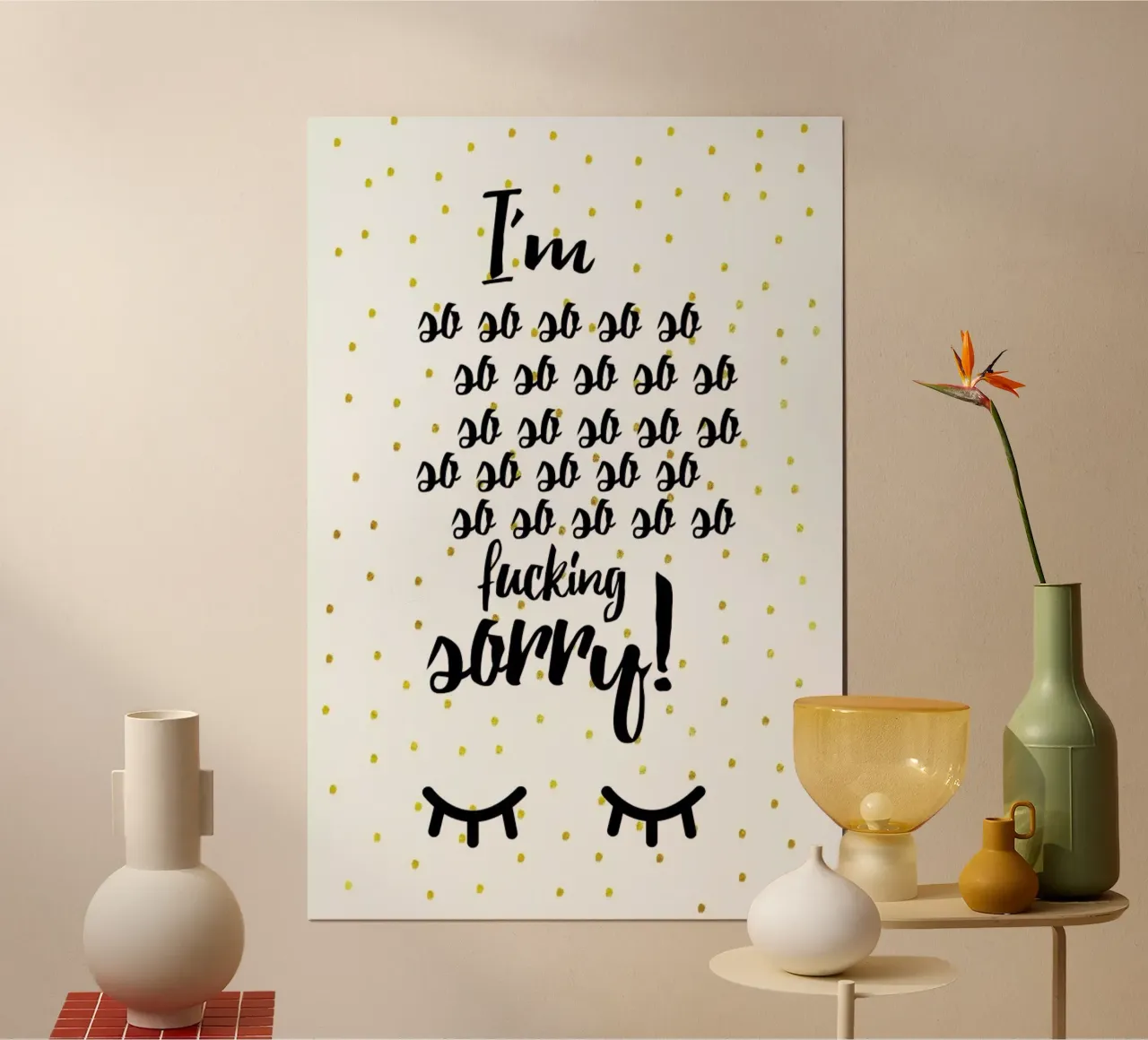 Sorry poster van Froilein Juno