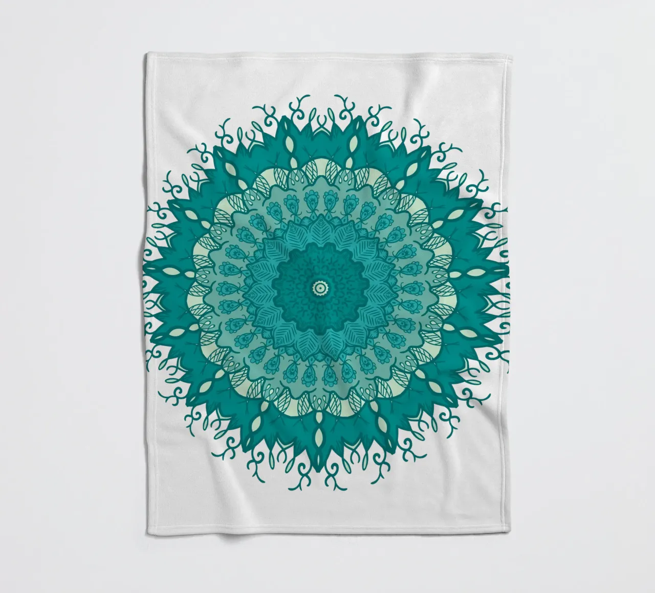 Mandala colorato coperta in pile da Spiritual Touch