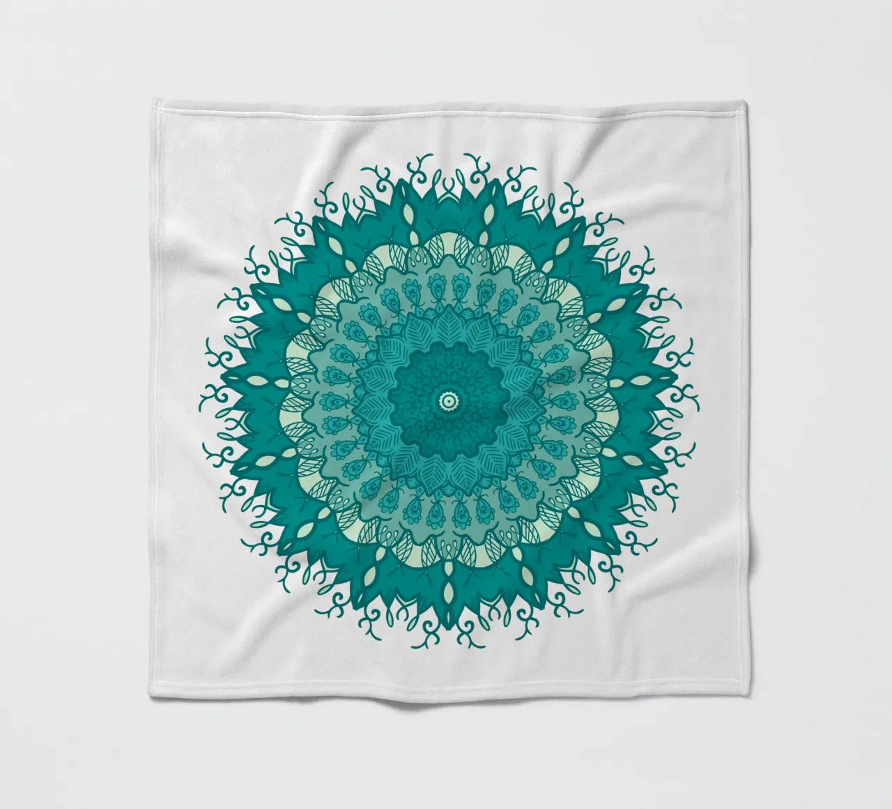 Mandala colorato coperta in pile da Spiritual Touch