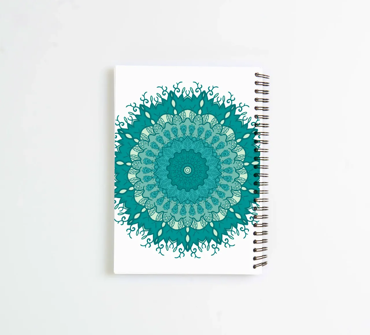 Colorful Mandala spiral notebook by Spiritual Touch