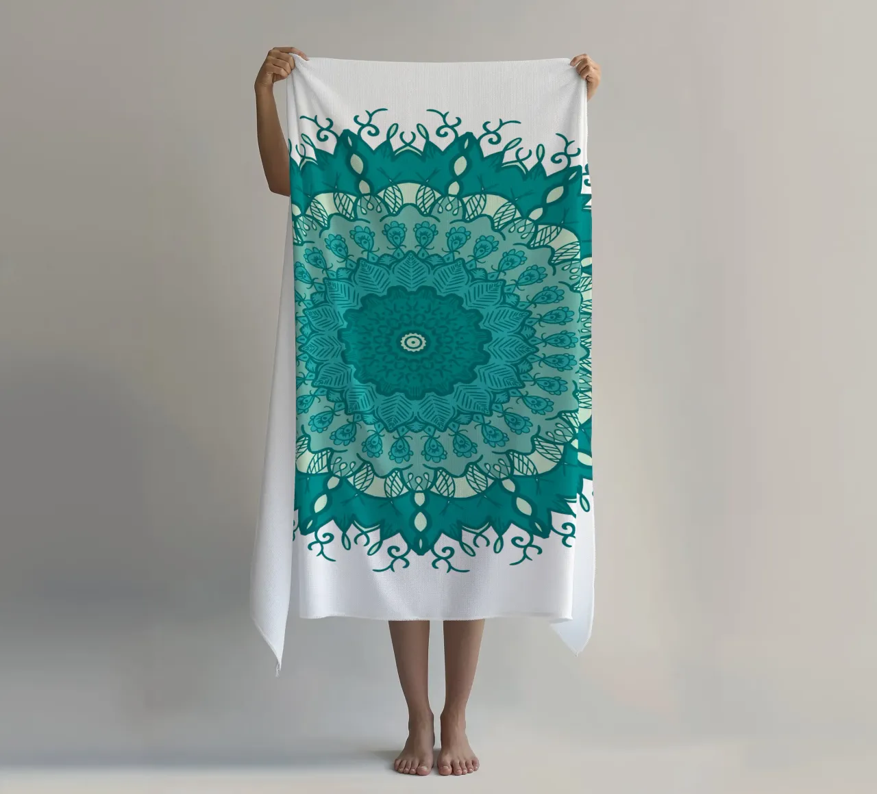 Mandala colorato telo mare da Spiritual Touch