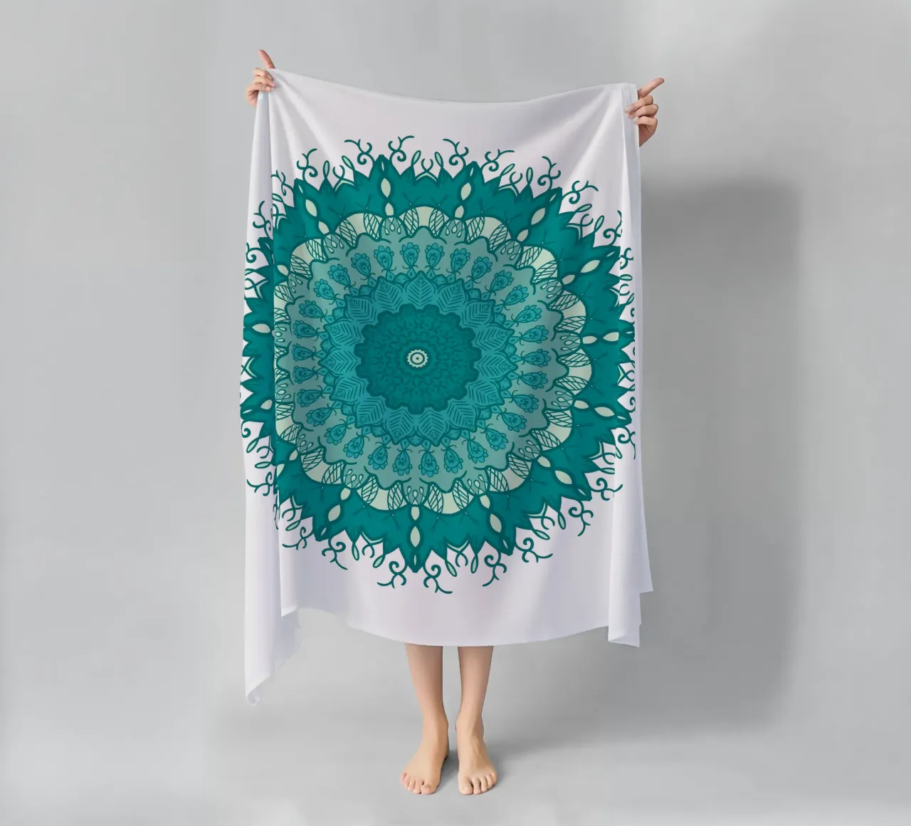 Mandala colorato telo mare da Spiritual Touch