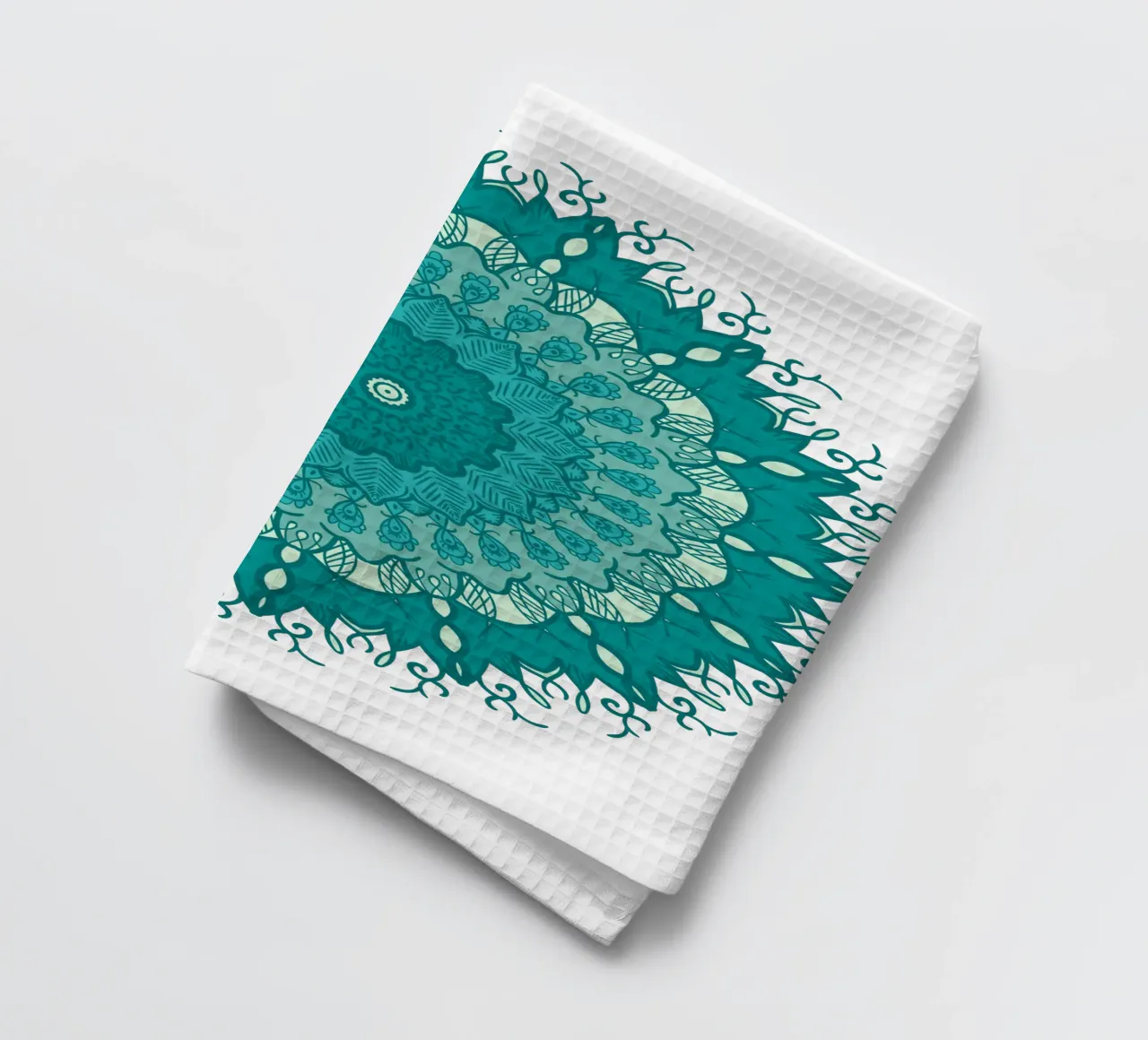 Mandala coloré torchon de Spiritual Touch