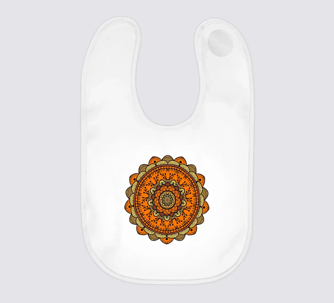 Mandala colorato bavaglino da Spiritual Touch