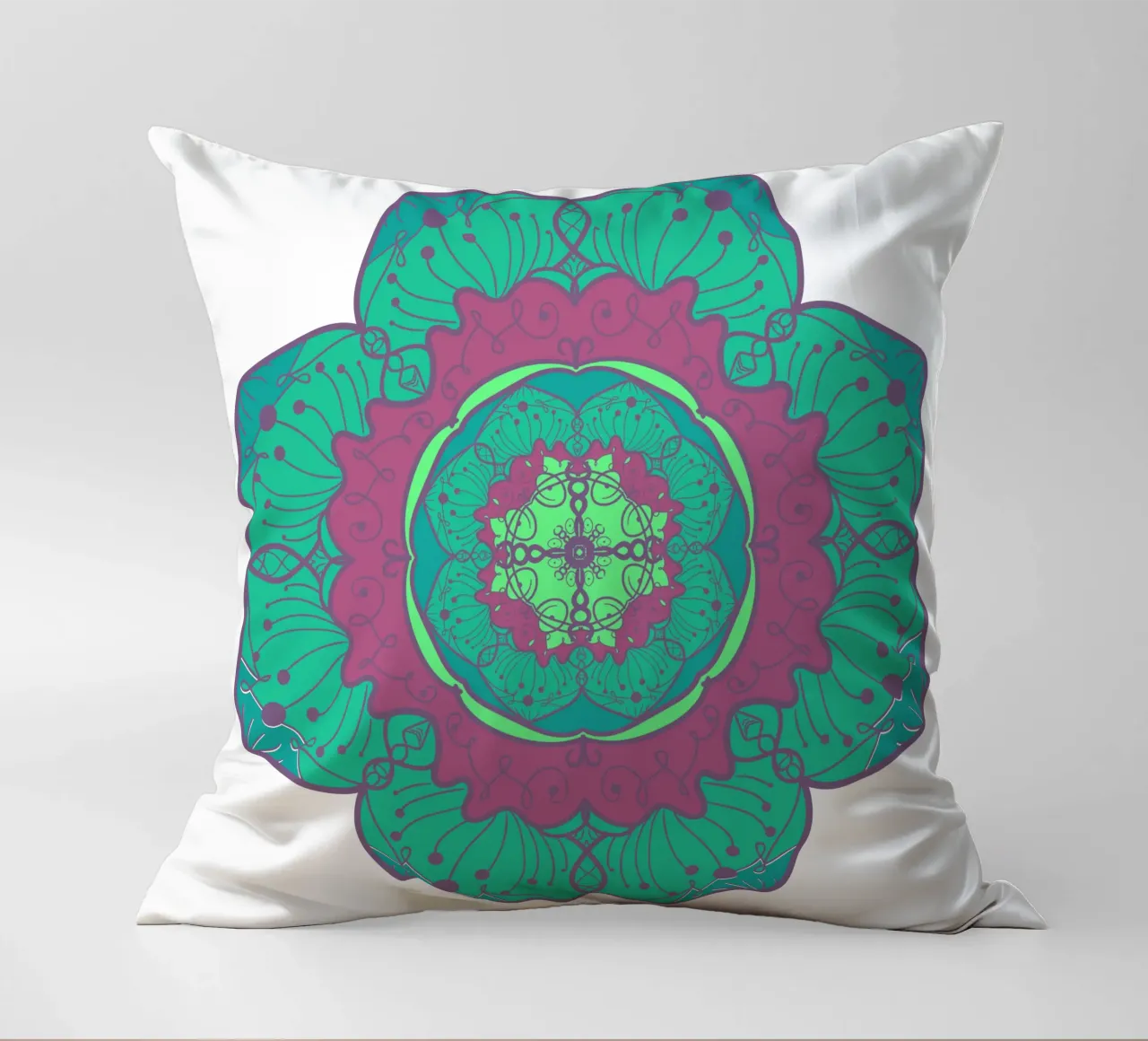 Mandala colorato cuscino da Spiritual Touch