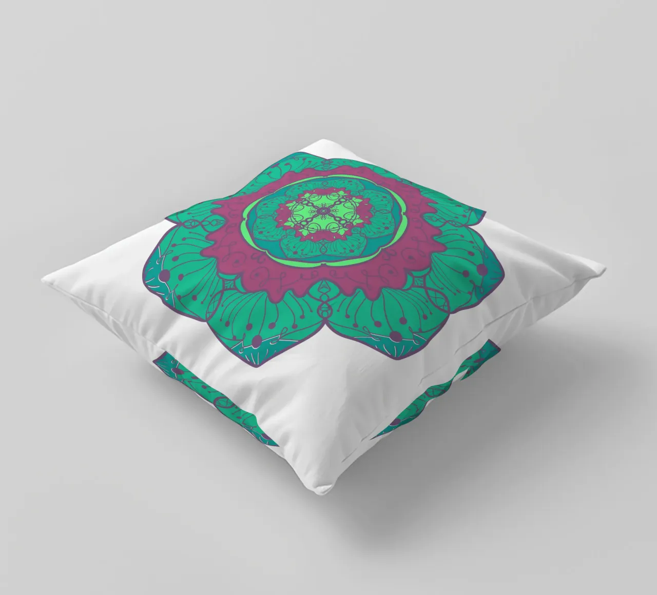 Mandala colorato cuscino da Spiritual Touch
