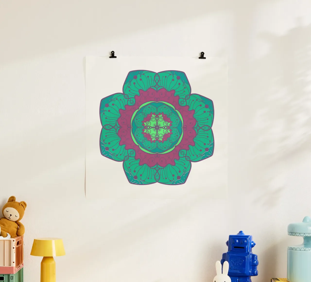 Mandala colorato carta hahnemühle da Spiritual Touch