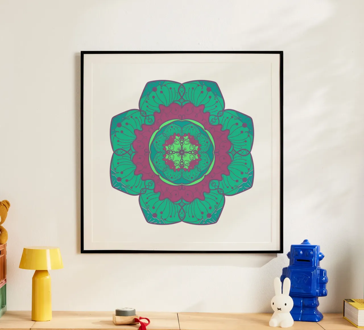Mandala colorato carta hahnemühle da Spiritual Touch