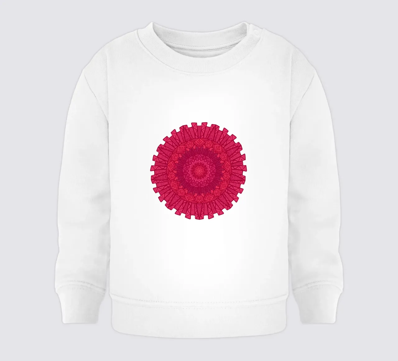 Mandala colorato felpa neonato da Spiritual Touch