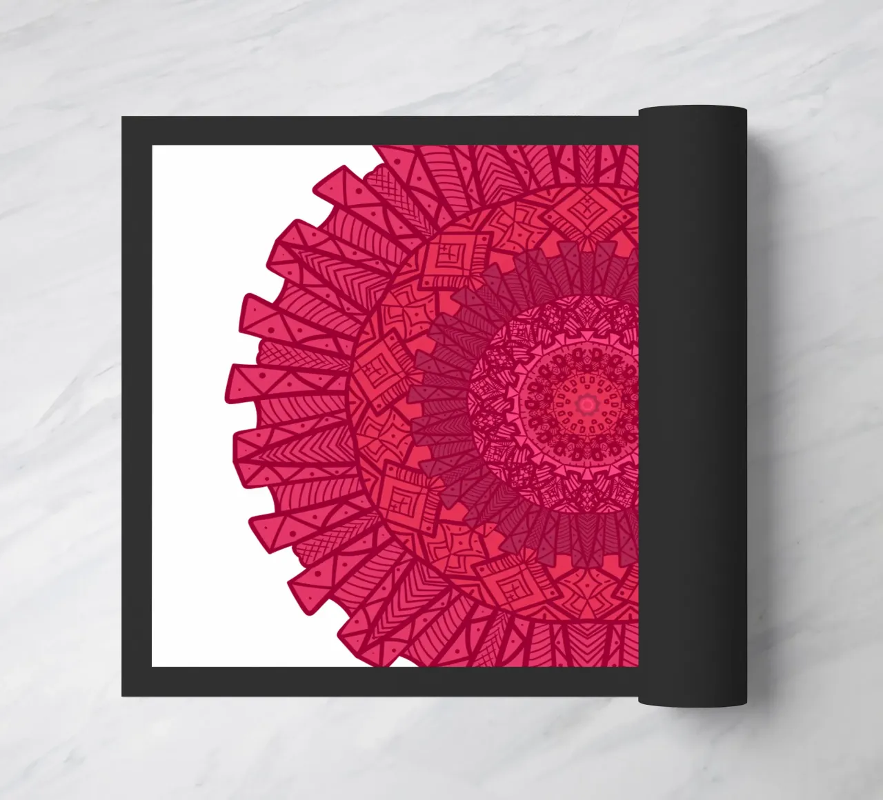 Mandala colorato zerbino da Spiritual Touch
