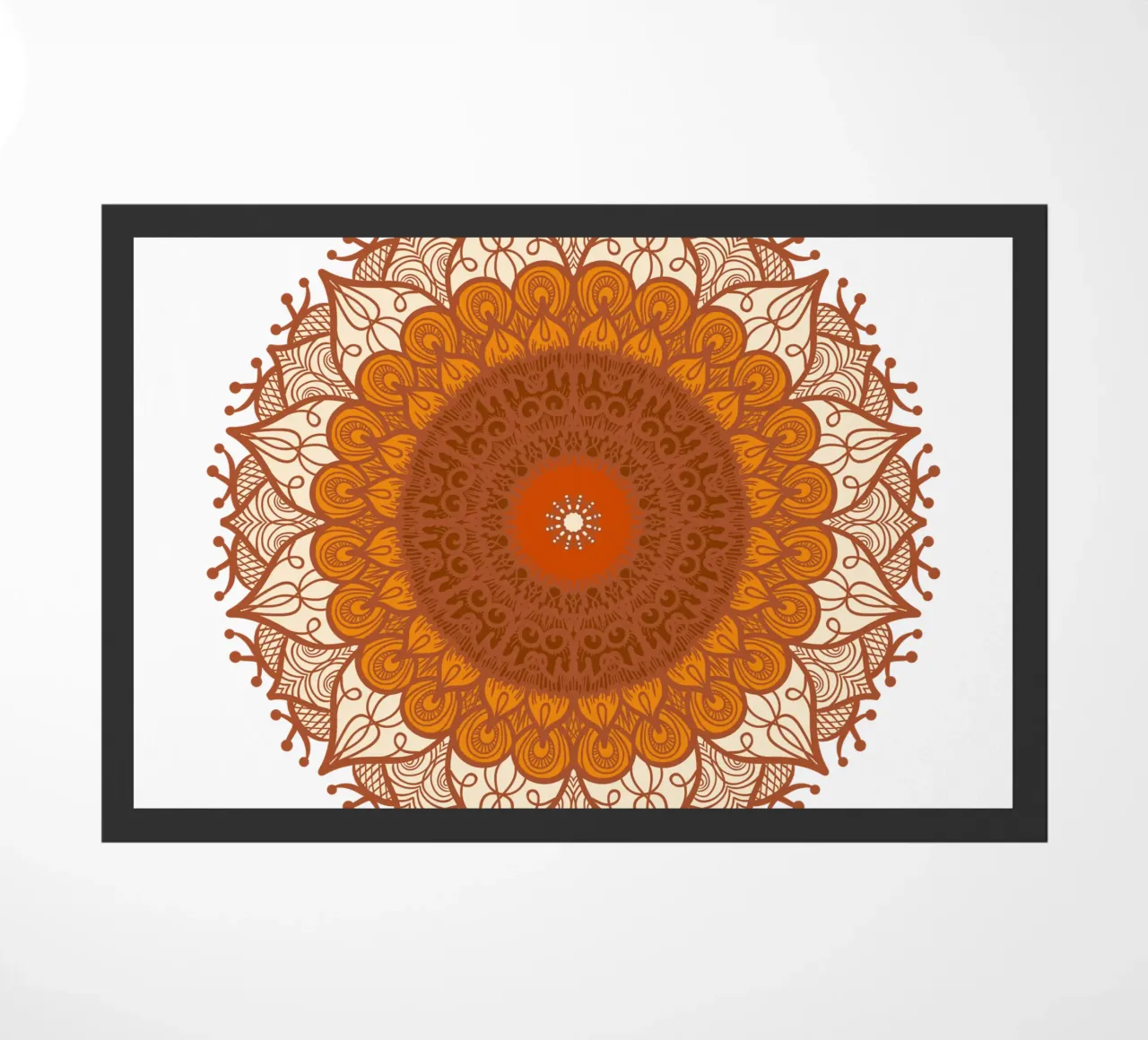 Mandala colorato zerbino da Spiritual Touch