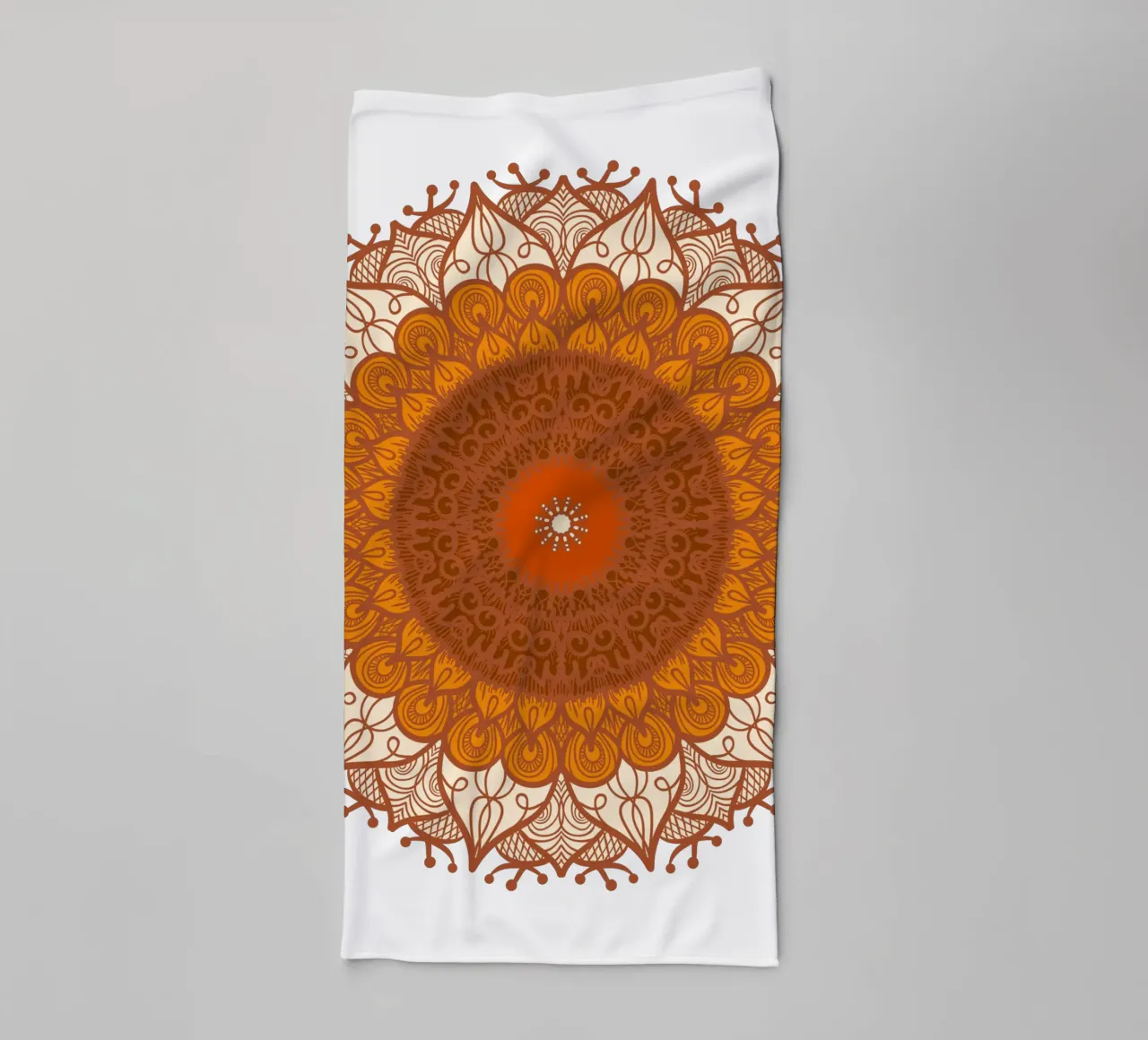 Mandala colorato asciugamano da bagno da Spiritual Touch