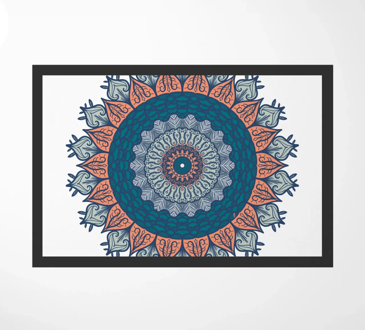 Mandala colorato zerbino da Spiritual Touch