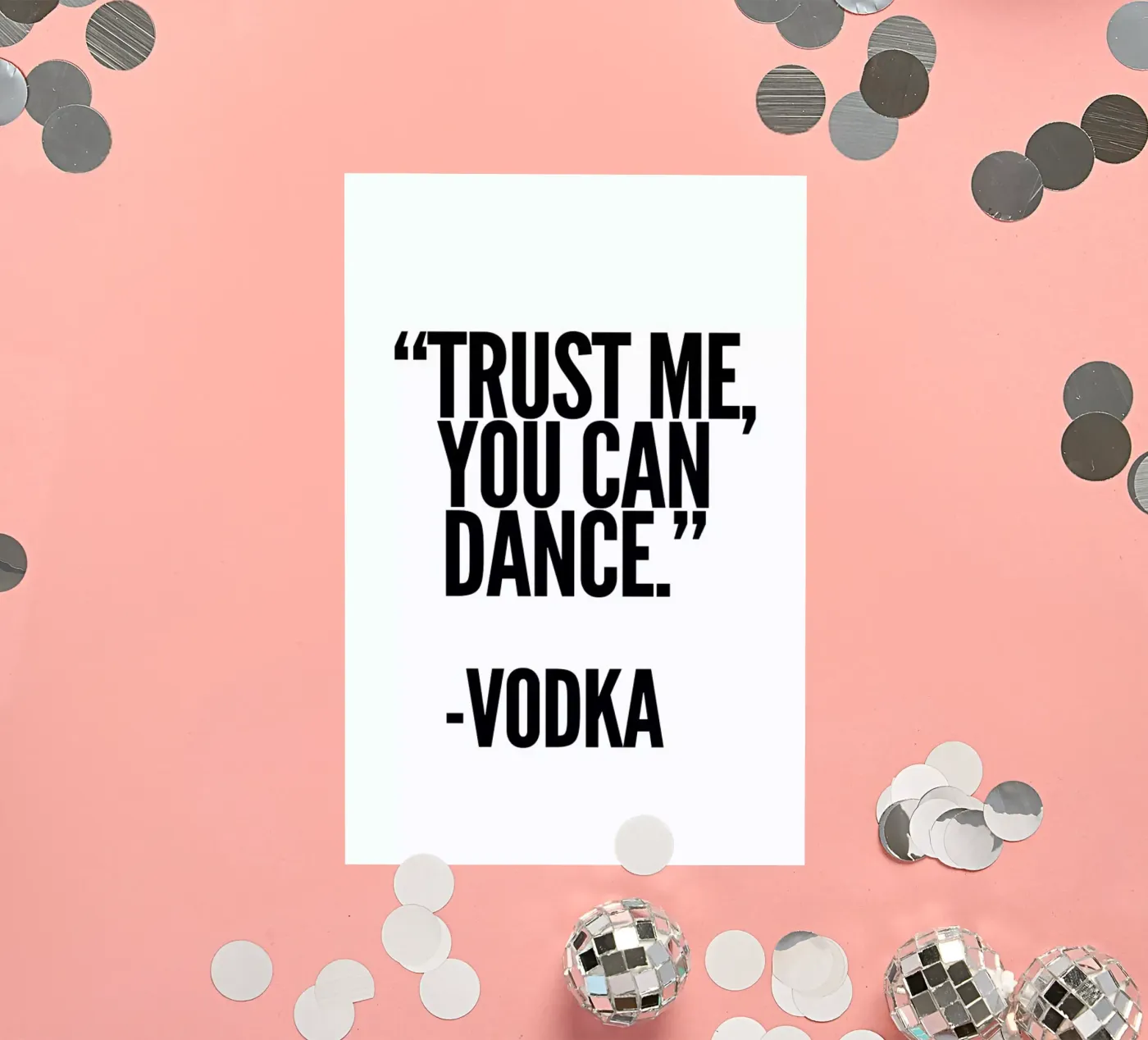 Vodka sticker van Mottos by Sinan Saydik