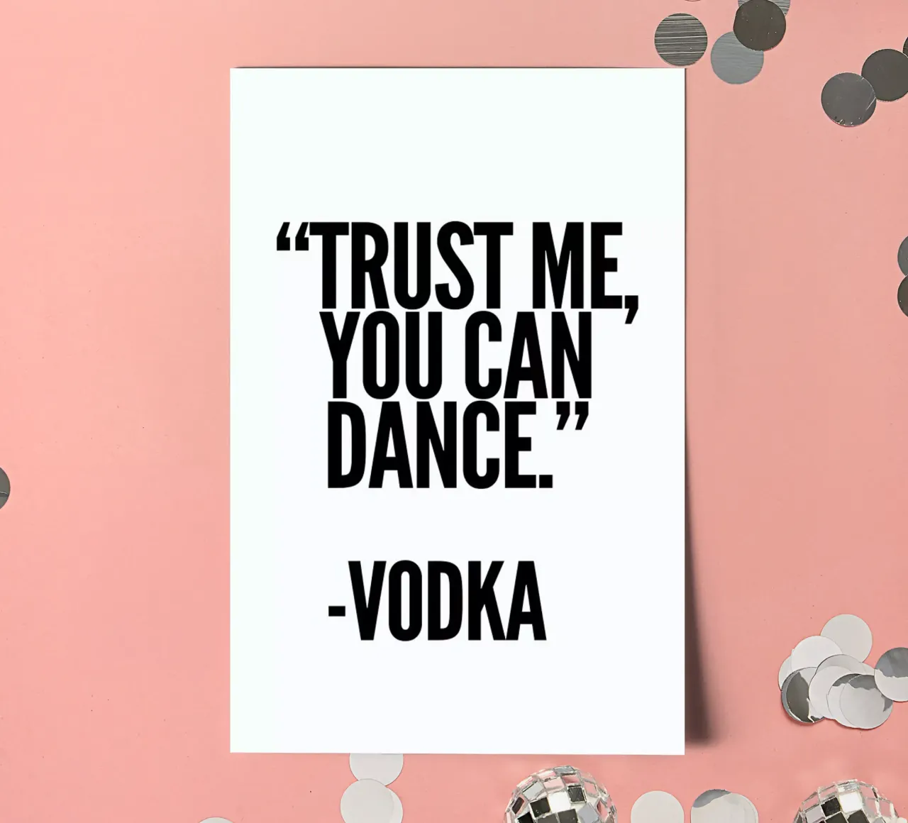 Vodka sticker sheet by Mottos by Sinan Saydik