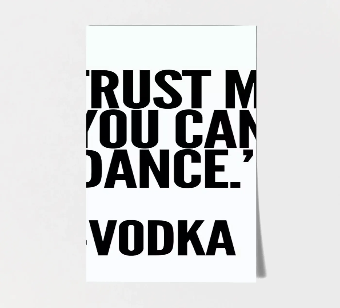 Vodka foglio adesivo da Mottos by Sinan Saydik