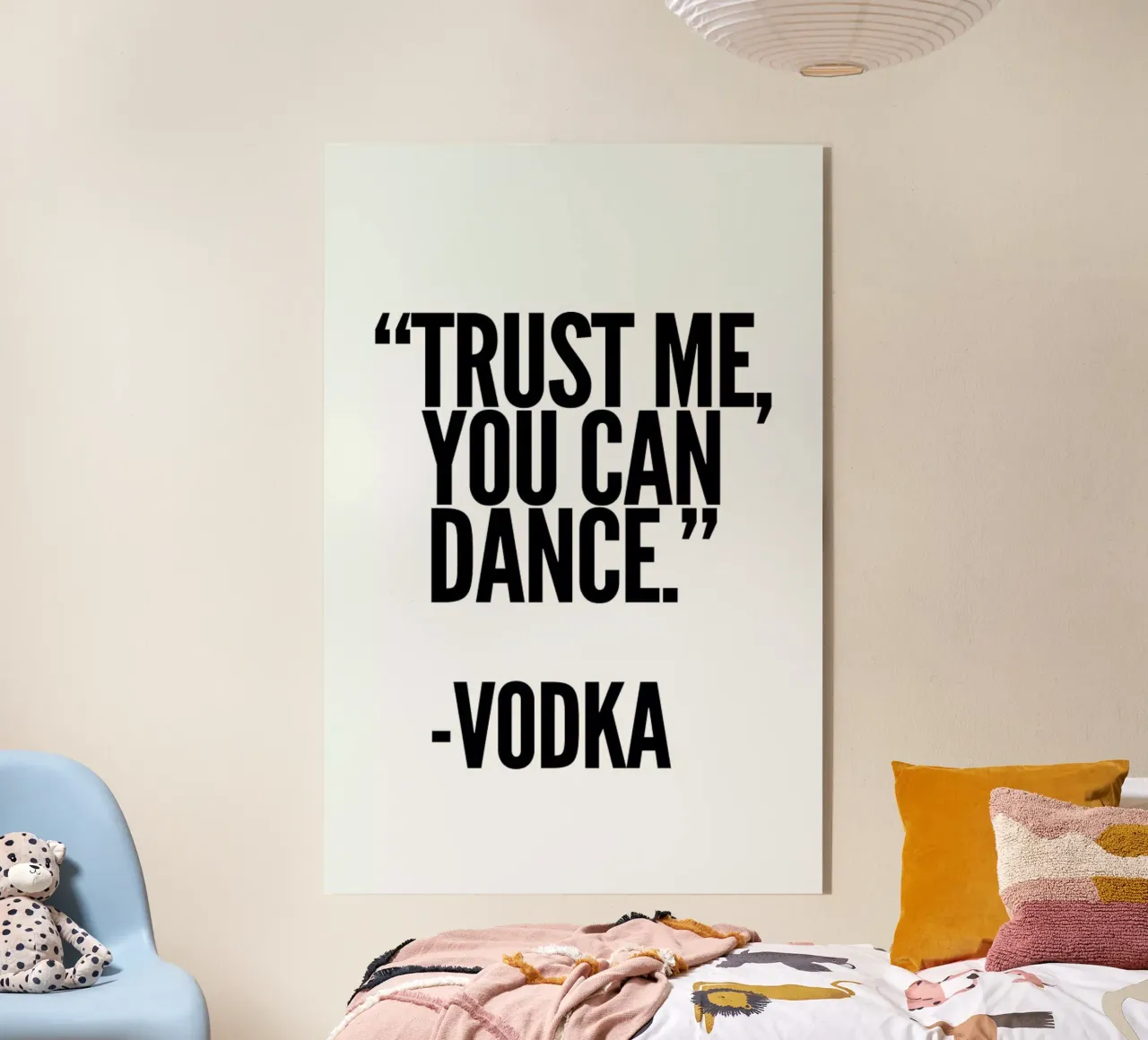 Vodka acrylic glass by Mottos by Sinan Saydik