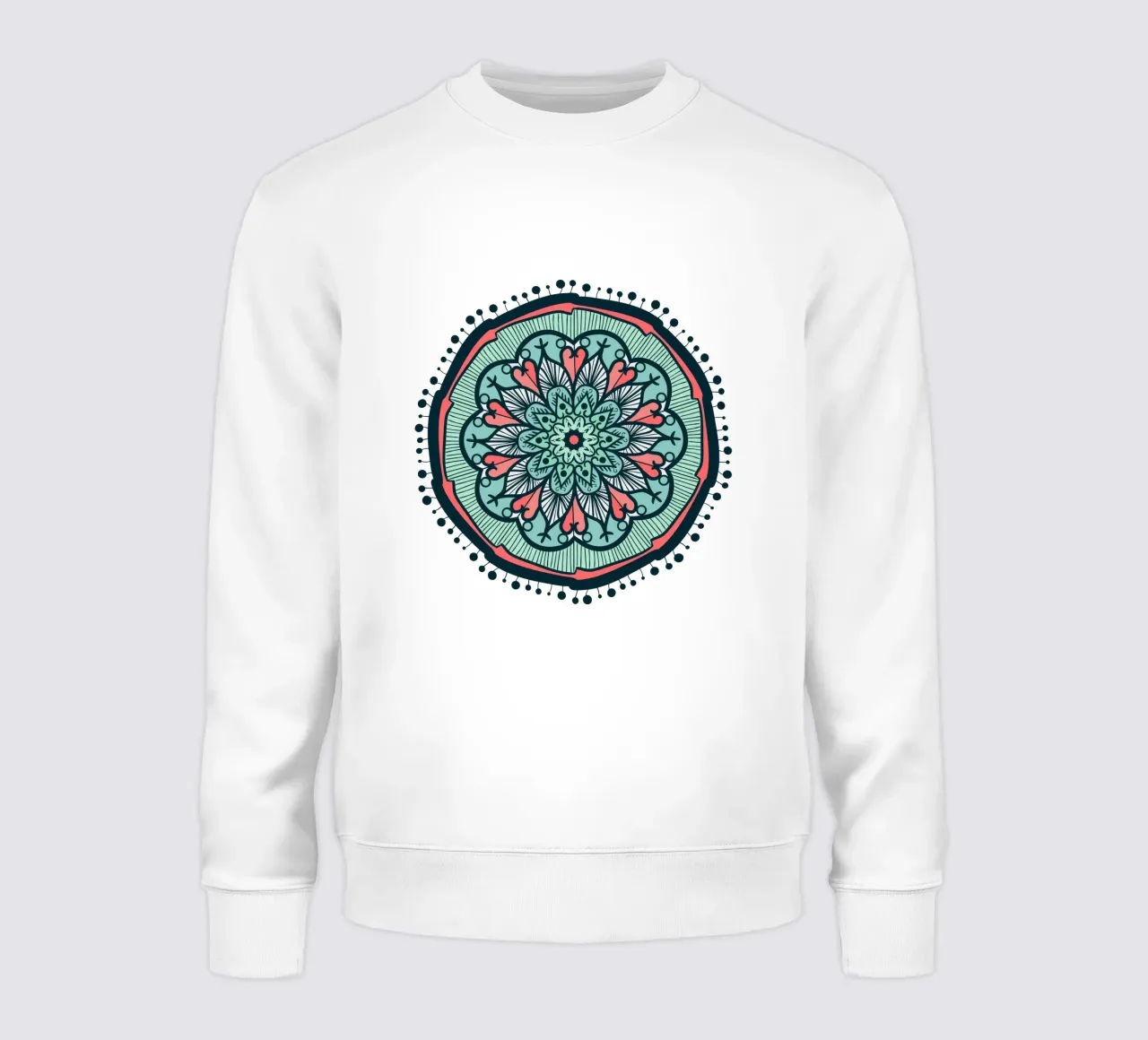 Mandala colorato felpa da Spiritual Touch