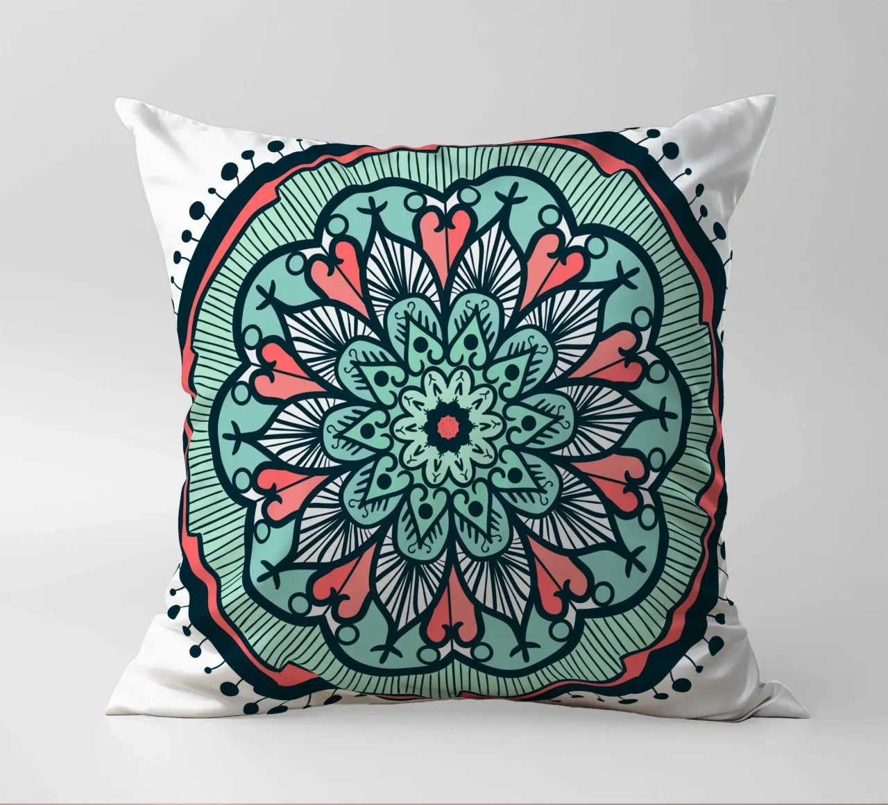 Mandala colorato cuscino da Spiritual Touch