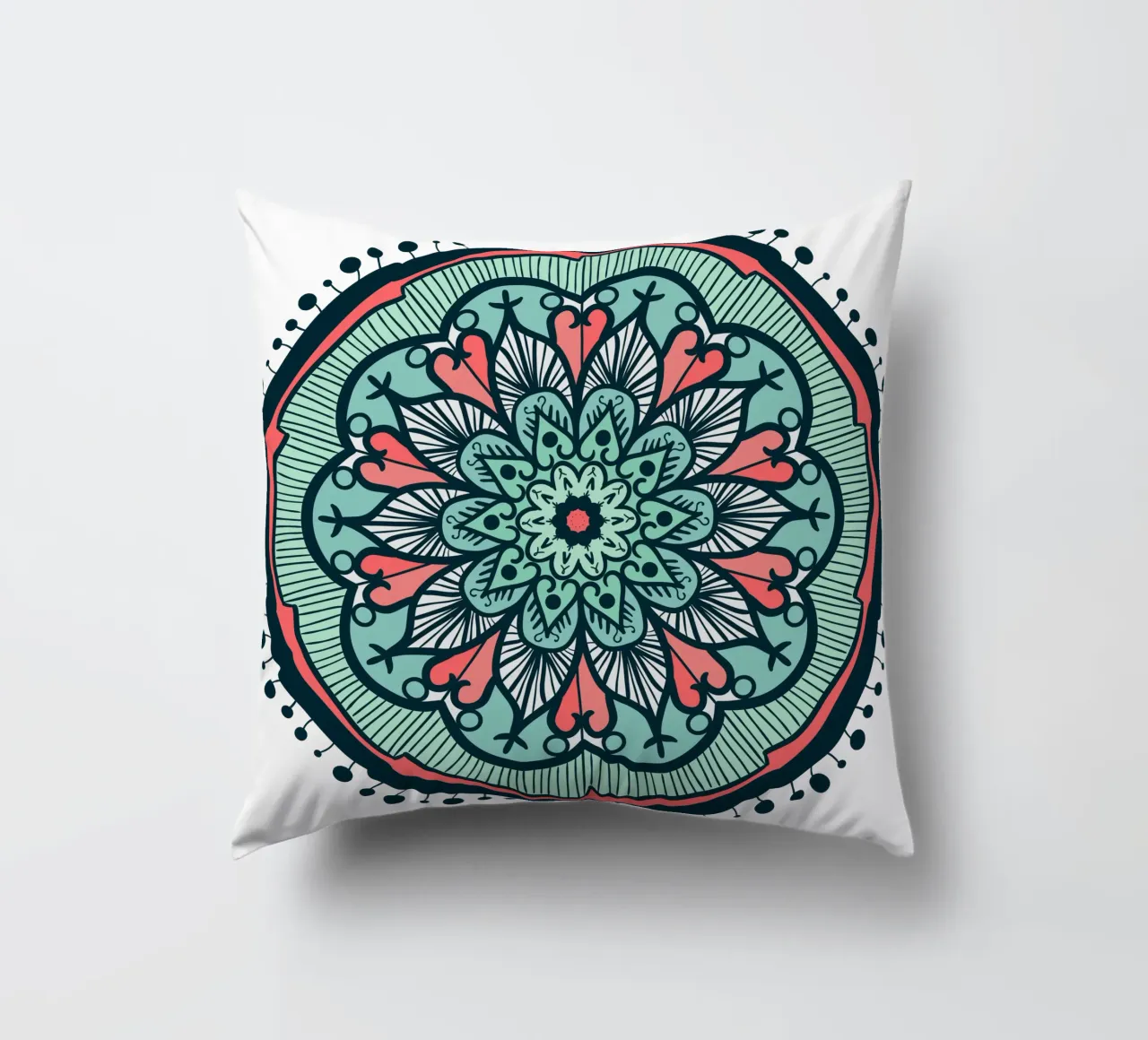 Mandala colorato cuscino da Spiritual Touch